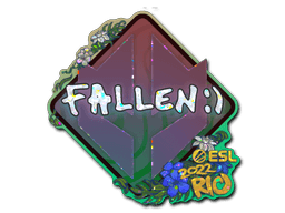 Sticker Slab | FalleN (Glitter) | Rio 2022