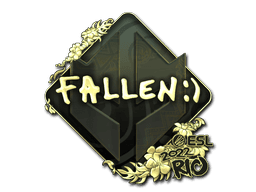Sticker Slab | FalleN (Gold) | Rio 2022