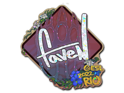Sticker Slab | faveN (Glitter) | Rio 2022