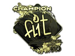 Sticker Slab | FL1T (Gold, Champion) | Rio 2022