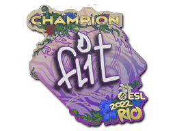 Sticker Slab | FL1T (Champion) | Rio 2022