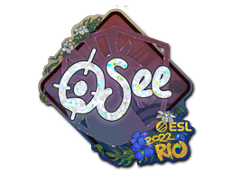Sticker Slab | oSee (Glitter) | Rio 2022