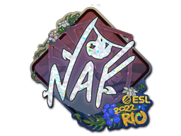 Sticker Slab | NAF (Glitter) | Rio 2022