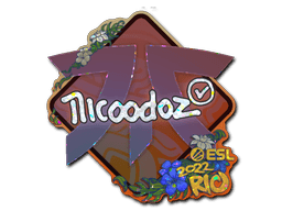 Sticker Slab | nicoodoz (Glitter) | Rio 2022