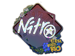 Sticker Slab | nitr0 (Glitter) | Rio 2022