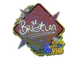 Sticker Slab | Brollan (Glitter) | Rio 2022
