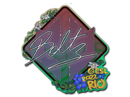 Sticker Slab | boltz (Glitter) | Rio 2022