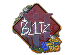 Sticker Slab | bLitz (Glitter) | Rio 2022