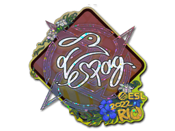 Sticker Slab | es3tag (Glitter) | Rio 2022