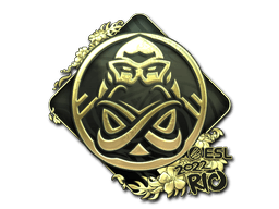 Sticker Slab | ENCE (Gold) | Rio 2022