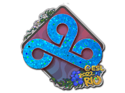 Sticker Slab | Cloud9 (Glitter) | Rio 2022
