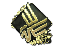 Sticker Slab | Bad News Eagles (Gold) | Rio 2022