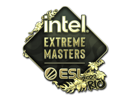 Sticker Slab | IEM (Gold) | Rio 2022