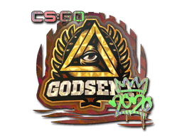 Sticker Slab | GODSENT (Holo) | 2020 RMR