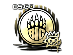 Sticker Slab | BIG (Gold) | 2020 RMR
