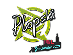 Sticker Slab | Plopski | Stockholm 2021