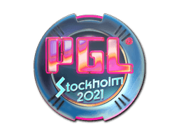 Sticker Slab | PGL (Holo) | Stockholm 2021