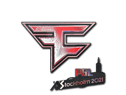 Sticker Slab | FaZe Clan (Holo) | Stockholm 2021