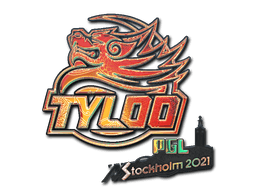 Sticker Slab | Tyloo (Holo) | Stockholm 2021