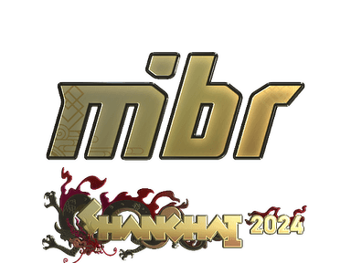 Sticker Slab | MIBR (Gold) | Shanghai 2024
