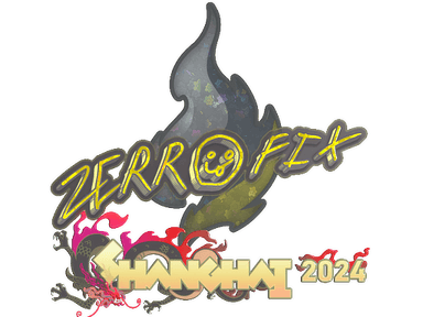 Sticker Slab | zeRRoFIX (Glitter) | Shanghai 2024