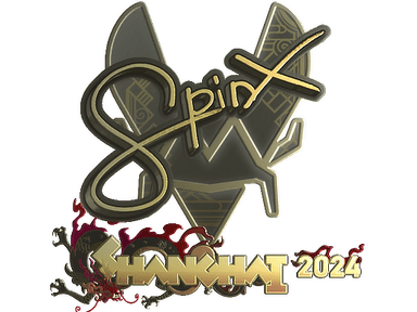 Sticker Slab | Spinx (Gold) | Shanghai 2024