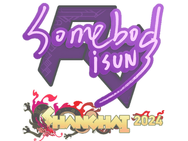Sticker Slab | somebody | Shanghai 2024