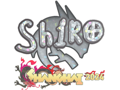 Sticker Slab | sh1ro (Glitter) | Shanghai 2024