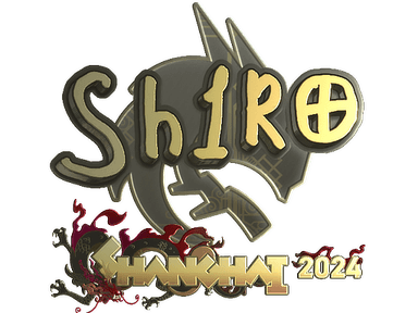 Sticker Slab | sh1ro (Gold) | Shanghai 2024