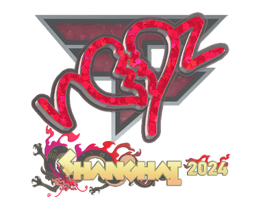 Sticker Slab | ropz (Glitter) | Shanghai 2024