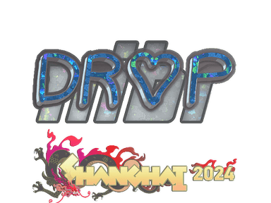 Sticker Slab | drop (Glitter) | Shanghai 2024
