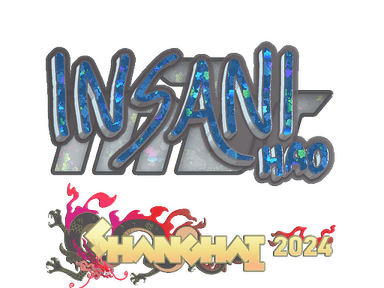 Sticker Slab | insani (Glitter) | Shanghai 2024