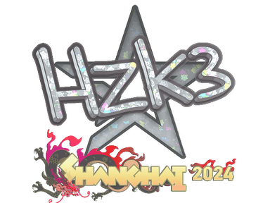 Sticker Slab | hallzerk (Glitter) | Shanghai 2024