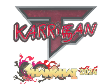 Sticker Slab | karrigan (Glitter) | Shanghai 2024