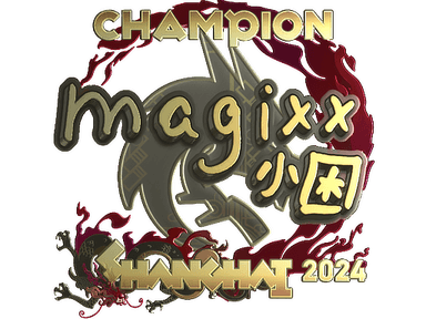 Sticker Slab | magixx (Gold, Champion) | Shanghai 2024