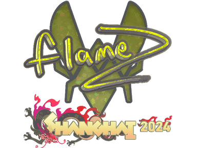 Sticker Slab | FlameZ (Glitter) | Shanghai 2024