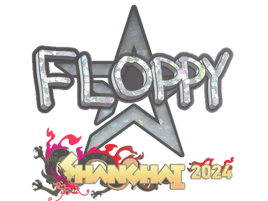 Sticker Slab | floppy (Glitter) | Shanghai 2024