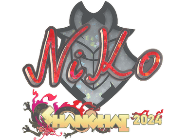 Sticker Slab | NiKo (Glitter) | Shanghai 2024