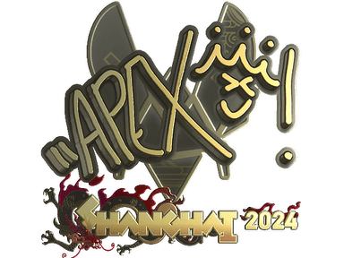 Sticker Slab | apEX (Gold) | Shanghai 2024