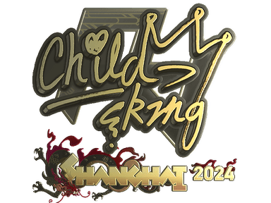 Sticker Slab | ChildKing (Gold) | Shanghai 2024