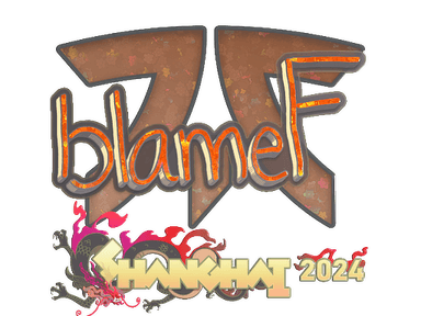 Sticker Slab | blameF (Glitter) | Shanghai 2024