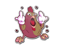 Sticker Slab | Get Clucked