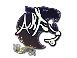 Sticker Slab | arT (Glitter) | Paris 2023