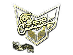 Sticker Slab | cadiaN (Gold) | Paris 2023