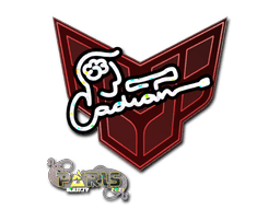 Sticker Slab | cadiaN (Glitter) | Paris 2023