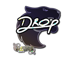 Sticker Slab | drop (Glitter) | Paris 2023