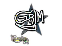 Sticker Slab | Grim (Glitter) | Paris 2023