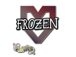 Sticker Slab | frozen | Paris 2023