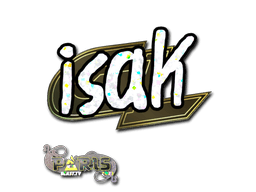 Sticker Slab | isak (Glitter) | Paris 2023