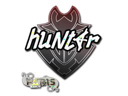 Sticker Slab | huNter- (Glitter) | Paris 2023